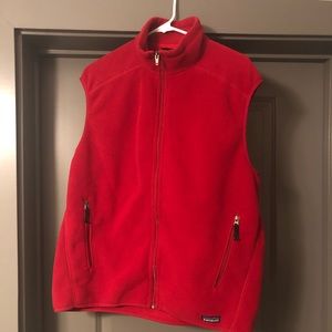 Patagonia Synchilla Vest Men’s Large Red